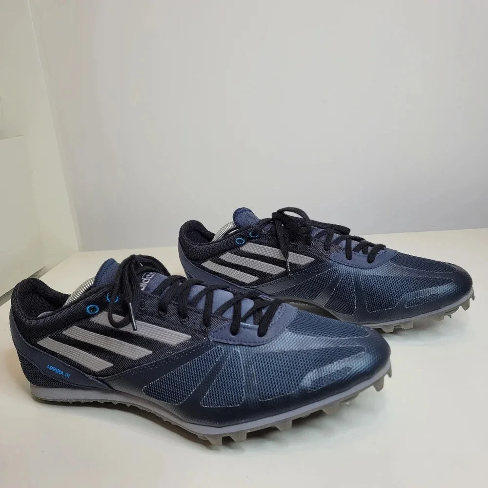 Adidas Arriba 4 Track Running Removable Spike Shoes Size Men's 12